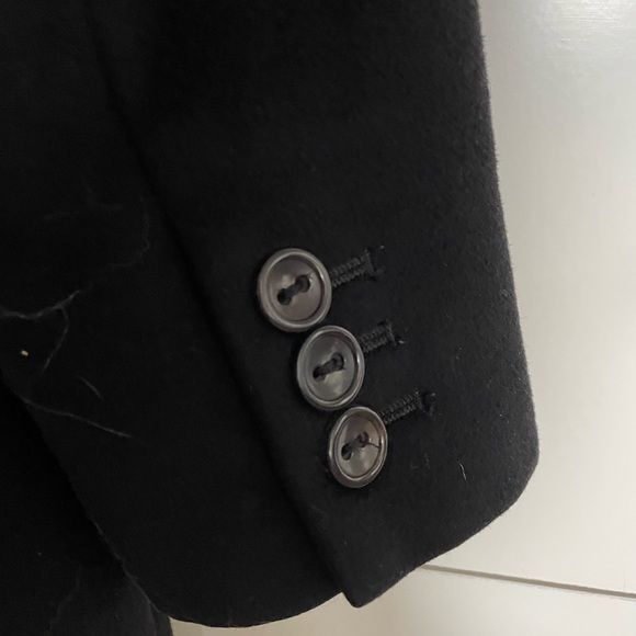 Max Mara studio agnese coat in black - Picture 8 of 10